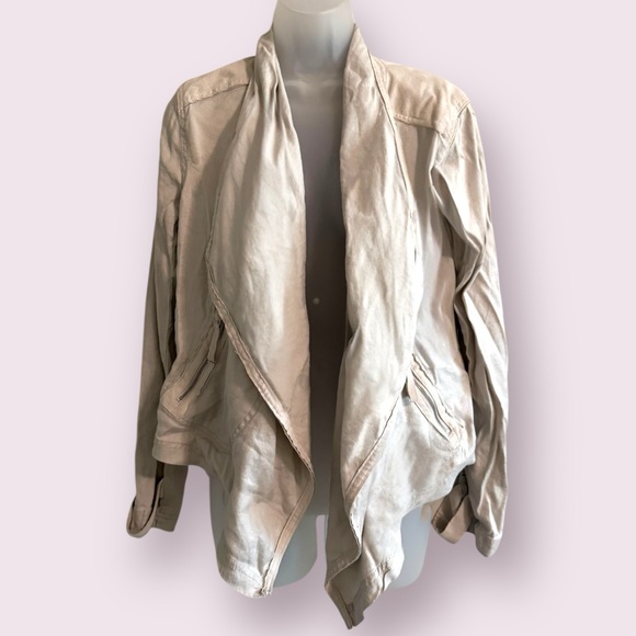 Anthropologie Draped Open Front Lightweight Jacket - Size S - Picture 1 of 4
